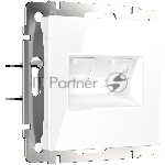 Розетка двойная Werkel Ethernet RJ-45 (белый) W1181101
