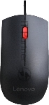 Мышь проводная Lenovo Essential черный, 1600 dpi, USB, кнопки - 3