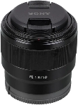 Объектив Sony SEL50F18F.SYX, 50 мм, f/1.8, фикс-объектив, компактный светосильный стандартный объектив с асферическим элементом, Sony E (FE), черный