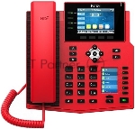 Телефон IP Fanvil X5U-R красный