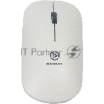 Мышь беспроводная Raskat M003WR белый, 2400 dpi, радиоканал, Bluetooth, USB, кнопки - 3