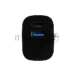 Сетевое зарядное устройство Rexant USB + Type-C, 5V, 2.4 A, черный