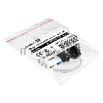 Модуль-вставка Keystone Jack RJ-45 ExeGate KJ-8P8C-U-C5e-180-TL (Кат.5e, неэкранированная, 180 градусов, IDC Toolless (без инструмента))