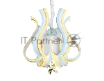 Светильник Ambrella light FL112/6 WH белый 156W 460*460*400 (ПДУ РАДИО 2.4)