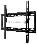 Кронштейн Kromax IDEAL-3 черный, 22"-65", max 50 кг, настенный, VESA 400x400 мм, тонкий профиль