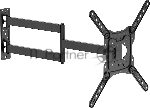 Кронштейн для телевизора Ultramounts UM960 черный 23"-65" макс.35кг настенный поворот и наклон