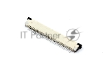 Разъем FPC  Half Coverage Top Contact 1.0K-BS-30PWB 30 pin высота 2мм шаг 1мм