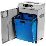 Шредер Office Kit S600 S600 1,9x15 (секр.P-5)/фрагменты/17лист./60лтр./Уничт:скрепки, скобы, пл.карты/CD, вид 2