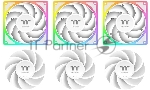 Система водяного охлаждения Thermaltake MAGCurve 360 Ultra Snow ARGB Soc-AM5/AM4/1200/1700/1851 белый 4-pin 32.8-35.1dB Al LCD Ret (CL-W454- PL12SW-A), вид 2