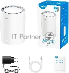 Бесшовный Mesh роутер Cudy M1800 (M1800 1-PACK) AX1800 10/100/1000BASE-TX/Wi-Fi белый