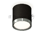 Светильник Ambrella Light XS8142006 SBK/PPH черный песок/графит полированный GX53 (C8142, N8133)
