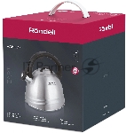 Чайник металлический Rondell Zart RDS-1828 2.7л. стальной, вид 8