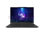 Ноутбук MSI Stealth 16 AI A2HWGG-085XRU/16"/OLED/Intel Core Ultra 7 255H/32Gb/1Tb/SSD/NVIDIA GeForce RTX 5070 8Gb/Без ОС/черный/2.1kg