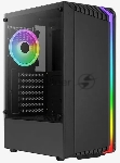 Корпус ATX AeroCool Bionic-G-BK-v2 4710562758672 черный, без БП, 2*USB 3.0, USB 2.0, HD Audio