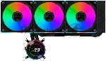 Система жидкостного охлаждения Lian Li HydroShift II LCD-C 360CL Black, 360 мм, 3x120 мм, 200-2600 об/мин, 31 дБ, 4-pin PWM, ЖК-дисплей, ARGB, черный