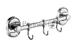 Крючок для полотенца Potato Genus P2914-3 3 крючка, хром