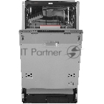 Встраиваемая посудомоечная машина Kuppersberg GSM 4572, серебристый, 44.8 см, 9 компл., 49 дБ, класс A++