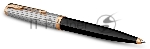 Ручка шариковая Parker 51 Premium (CW2169062) Black St.Steel GT M черн. черн. подар.кор.