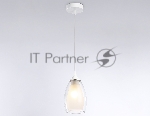 Светильник Ambrella light TR3534 WH/CL/FR белый/прозрачный/белый матовый E27 max 40W D120*800