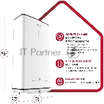 Водонагреватель электрический Ariston Velis Tech ABSE Dry 80 белый, накопительный, 80 л, 1,5 кВт, настенный, вертикальный, плоский, сухой ТЭН, бак с эмалевым покрытием, вид 8