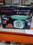 (Поврежденная упаковка) Весы кухон SAKURA SA-6016W 10кг мех бел
