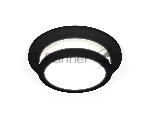 Комплект встраиваемого светильника Ambrella light XC6513060 SBK/FR черный песок/белый матовый MR16 GU5.3 (C6513, N6221)