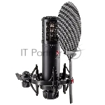 Микрофон конденсаторный sE Electronics SE 2300 20 Гц - 20 кГц, кардиоида, восьмерка, всенаправленная, комплектация: металлический поп-фильтр, держатель типа паук, резьбовой переходник на микрофонную стойку