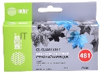 Картридж струйный Cactus CS-CLI481XXLC голубой (12мл) для Canon Pixma TR7540/TR8540/TS6140/TS8140