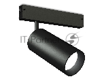Светильник светодиодный трековый для шинопровода Magnetic Ambrella light GL1640 BK черный IP20 24W 4200K 220V 36° D65*140 (Без ПДУ)