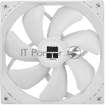 Кулер для корпуса Thermalright TL-C14CW белый (140x140x25mm, 4-pin PWM, 75.8CFM, 26.4dBA, 1500RPM)