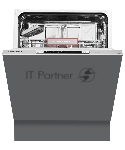 Встраиваемая посудомоечная машина Kuppersberg GSM 6072, серебристый, 59.8 см, 12 компл., 49 дБ, класс A++