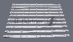 Светодиодная подсветка TV 55" MS-L1543 V2 (комплект 10шт)