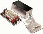 Соединитель Lanmaster LAN-CNB-STP5E (упак.:1шт) 1м серебристый