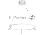 Светильник Ambrella light FL5292/1+3 WH белый 54W 3000K/4200K/6400K+4200K D600*1200 (ПДУ ИК)