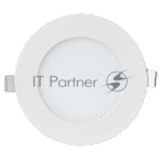 Светильник ДВО RLP-eco 24Вт 230В 160-260В 4000К 1680лм 300/285мм бел. IP40 IN HOME 4690612007991