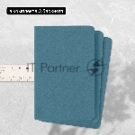 Блокнот Moleskine CAHIER JOURNAL CH013B44 Pocket 90x140 мм, обложка картон, 64 страниц, нелинованный, голубой (3 шт), вид 8