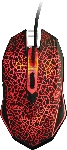 Мышь Qumo Solaris M10 + коврик, проводная, оптическая, 800/1200/1600/2200 dpi