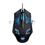 Мышь проводная Smartbuy (SBM-743G-K) RUSH черная