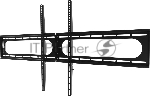 Кронштейн для телевизора Hama 00220843 черный 37"-120" макс.100кг настенный фиксированный