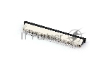 Разъем FPC  Half Coverage Bottom Contact 1.0K-BX-28PWB 28 pin высота 2мм шаг 1мм