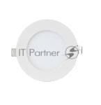 Светильник ДВО RLP-eco 6Вт 230В 4000К 420Лм 120/100мм IP40 бел. IN HOME 4690612009995