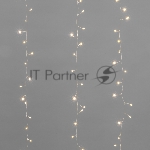 Гирлянда Neon-Night светодиодный занавес из росы "Фейерверк" 3х2м 600 LED IP20 230В теплый белый