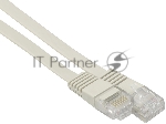 Патч-корд Buro BU-5E-FLAT-3M-G cat.5e molded 3м серый RJ-45 (m)-RJ-45 (m)