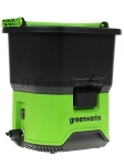 Мойка высокого давления GREENWORKS GDC40 (5104507) без АКК. и ЗУ. аккумуляторная 40В V20л шланг 6м
