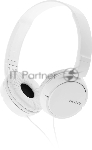 Наушники Sony MDR-ZX110APW белый