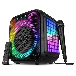 Портативная колонка SVEN PS-880, черный, 1.0, 110 Вт (RMS), Bluetooth, FM, USB, microSD, LED-дисплей, аккумулятор