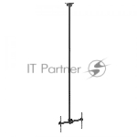 Кронштейн для телевизора Arm Media LCD-3000 черный, 32"-90" макс. 55 кг, потолочный, поворот и наклон