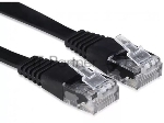Патч-корд Buro cat.5e molded 0.5м черный RJ-45 (m)-RJ-45 (m)