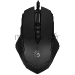 Мышь проводная A4Tech Bloody V8M Max черный, 12000 dpi, USB, кнопки - 10