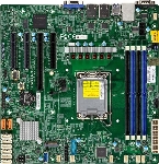 Материнская плата SuperMicro MBD-X13SCL-F-B, LGA1700, Intel C262, 4xDDR5, 8xSATA, 1xM.2, 1xPCIe 5.0 x16, 3xPCIe 5.0 x8, 1xVGA, 2x1Gb LAN, 2xUSB 2.0, 2xUSB 3.2 Gen 1, ATX